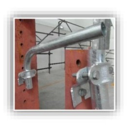 Sujeción para brazo de luminaria corto T30 a T48 (simple)