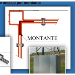 Antiescalo metálico para torre – zona Fenosa y genérico (con omegas)