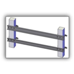 Soporte trafo colgar 2PH ID con tornillos