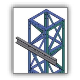 Soporte trafo torre tornillos