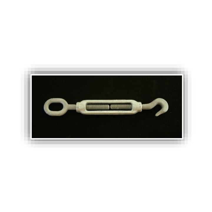 Tensor galvanizado 5/8” (Gancho y cáncamo ovalado)