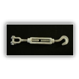 Tensor galvanizado 5/8” (Horquilla y gancho)