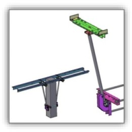 Herramienta extensible para posicionamiento en cruceta