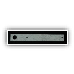 Soporte placa peligro