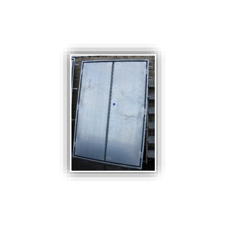 Puerta 1 hoja galvanizada ID 502003