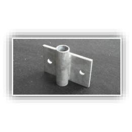 Conjunto elemento de anclaje para percha sobre cruceta