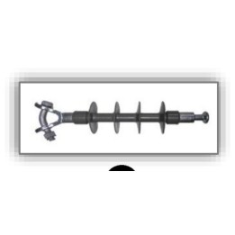Aislador composite 24kV YB Horquilla – Bola
